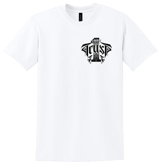 TRUST No. 1 Men's White Short Sleeve T- Shirt