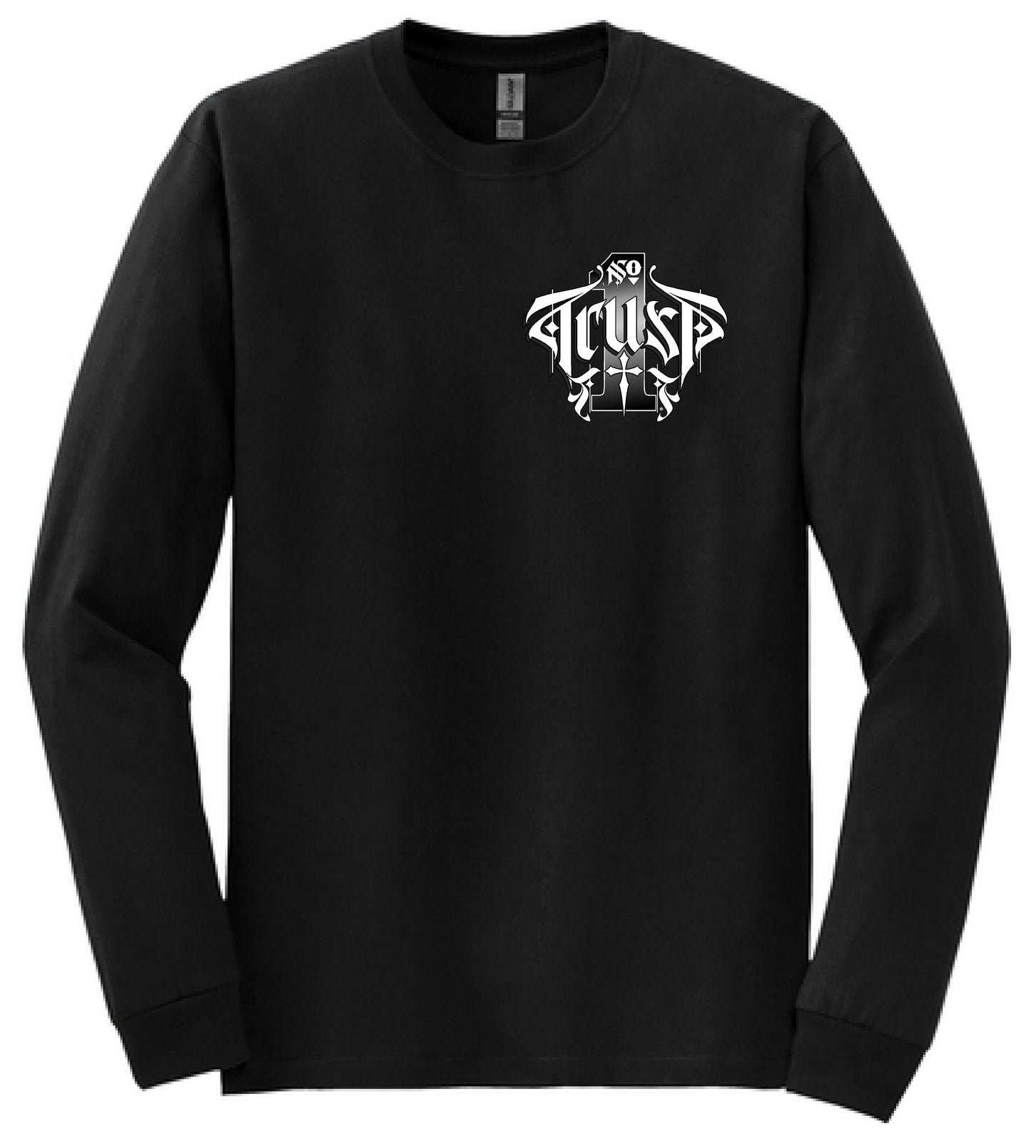 TRUST No. 1 - Men's Black Long Sleeve T-Shirt